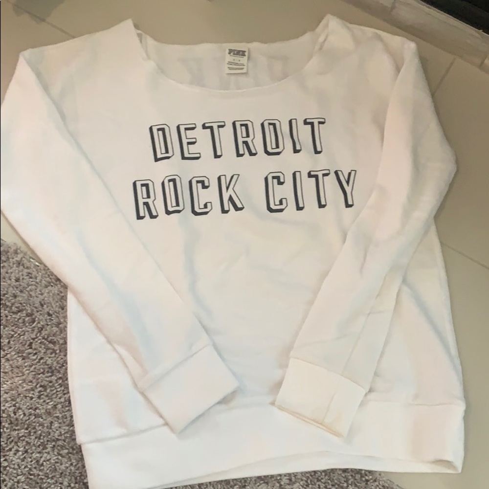 VS PINK crew hoodie